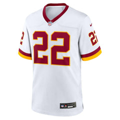 NFL Jacory Croskey-Merritt Washington Commanders Game Super Bowl Era Jersey - White