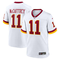 NFL Luke McCaffrey Washington Commanders Game Super Bowl Era Jersey - White