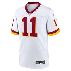 NFL Luke McCaffrey Washington Commanders Game Super Bowl Era Jersey - White