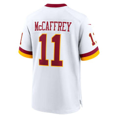 NFL Luke McCaffrey Washington Commanders Game Super Bowl Era Jersey - White