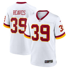 NFL Jeremy Reaves Washington Commanders Game Super Bowl Era Jersey - White