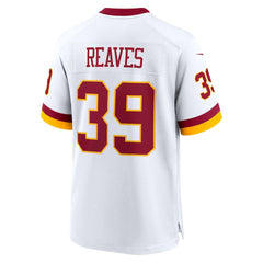 NFL Jeremy Reaves Washington Commanders Game Super Bowl Era Jersey - White