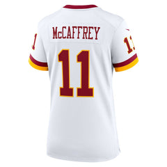 NFL Luke McCaffrey Washington Commanders Women's Game Super Bowl Era Jersey - White