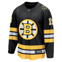 NHL John Beecher Boston Bruins Fanatics Home Breakaway Player Jersey - Black