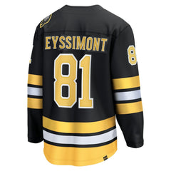 NHL Michael Eyssimont Boston Bruins Fanatics Home Breakaway Player Jersey - Black
