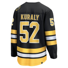 NHL Sean Kuraly Boston Bruins Fanatics Home Breakaway Player Jersey - Black