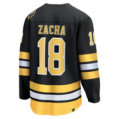 NHL Pavel Zacha Boston Bruins Fanatics Home Breakaway Player Jersey - Black
