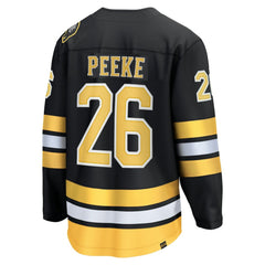 NHL Andrew Peeke Boston Bruins Fanatics Home Breakaway Player Jersey - Black