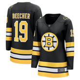 NHL John Beecher Boston Bruins Fanatics Women's Home Breakaway Player Jersey - Black