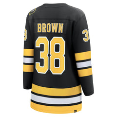 NHL Patrick Brown Boston Bruins Fanatics Women's Home Breakaway Player Jersey - Black