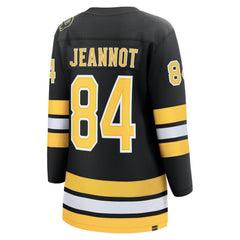 NHL Tanner Jeannot Boston Bruins Fanatics Women's Home Breakaway Player Jersey - Black