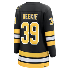 NHL Morgan Geekie Boston Bruins Fanatics Women's Home Breakaway Player Jersey - Black