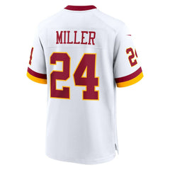 NFL Von Miller Washington Commanders Game Super Bowl Era Jersey - White