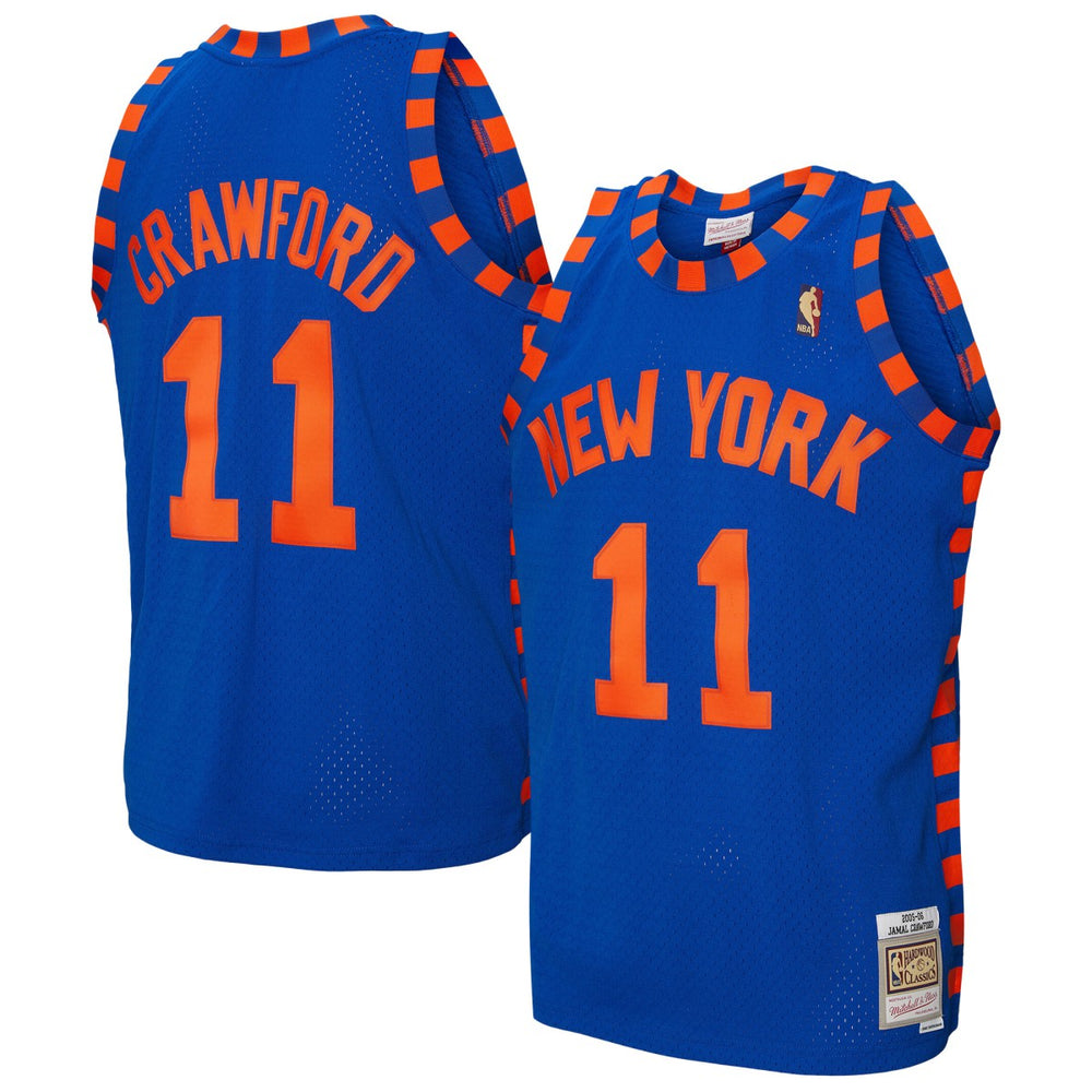NBA Jamal Crawford New York Knicks 2005/06 Hardwood Classics Swingman Jersey - Blue