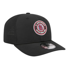 St. Louis Cardinals New Era Circle 9SEVENTY Adjustable Hat - Black Hats