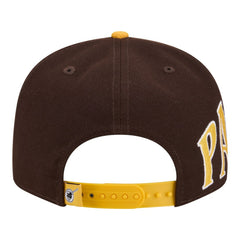San Diego Padres New Era Stretched Two-Tone 9FIFTY Adjustable Hat - Brown/Gold Hats