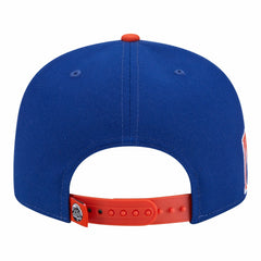 New York Mets New Era Stretched Two-Tone 9FIFTY Adjustable Hat - Royal/Orange Hats