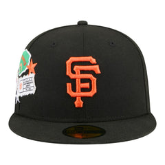 San Francisco Giants New Era City Patch 59FIFTY Fitted Hat - Black Hats