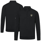NHL Florida Panthers Levelwear Copper Upright Quarter-Zip Pullover - Black