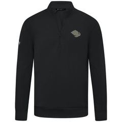 NHL Utah Mammoth Levelwear Copper Upright Quarter-Zip Pullover - Black