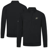 NHL Dallas Stars Levelwear Copper Upright Quarter-Zip Pullover - Black