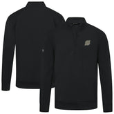 NHL New Jersey Devils Levelwear Copper Upright Quarter-Zip Pullover - Black