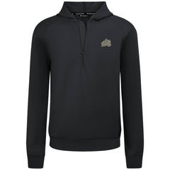 NHL Colorado Avalanche Levelwear Technic Quarter-Zip Pullover Hoodie - Black