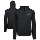 NHL Tampa Bay Lightning Levelwear Technic Quarter-Zip Pullover Hoodie - Black