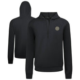 NHL Boston Bruins Levelwear Technic Quarter-Zip Pullover Hoodie - Black
