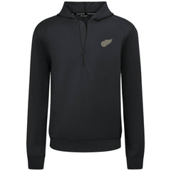 NHL Detroit Red Wings Levelwear Technic Quarter-Zip Pullover Hoodie - Black
