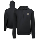 NHL New York Rangers Levelwear Technic Quarter-Zip Pullover Hoodie - Black