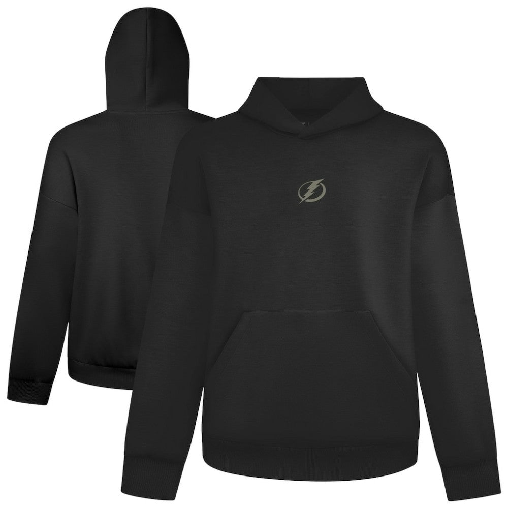NHL Tampa Bay Lightning Levelwear Luxe Signature Copper Hoodie - Black