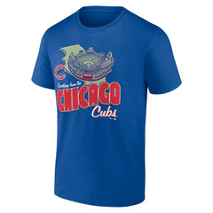 Chicago Cubs Royal Home Stadium T-Shirt T-shirts