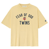 Minnesota Twins Fear of God x MLB 90's Fit T-Shirt - Yellow T-shirts