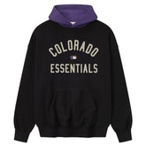 Colorado Rockies Fear of God x MLB Sport Fit Hoodie - Heather Black/Purple Hoodies