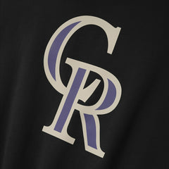 Colorado Rockies Fear of God x MLB Sport Fit Hoodie - Heather Black/Purple Hoodies
