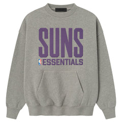 Phoenix Suns Fear of God x NBA Sport Fit Sweatshirt Heather Gray