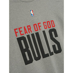 Chicago Bulls Fear of God x NBA Unisex 90s T-Shirt Heather Gray