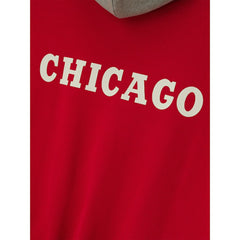 Chicago Bulls Fear of God x NBA Unisex Sport Hoodie Red/Heather Gray