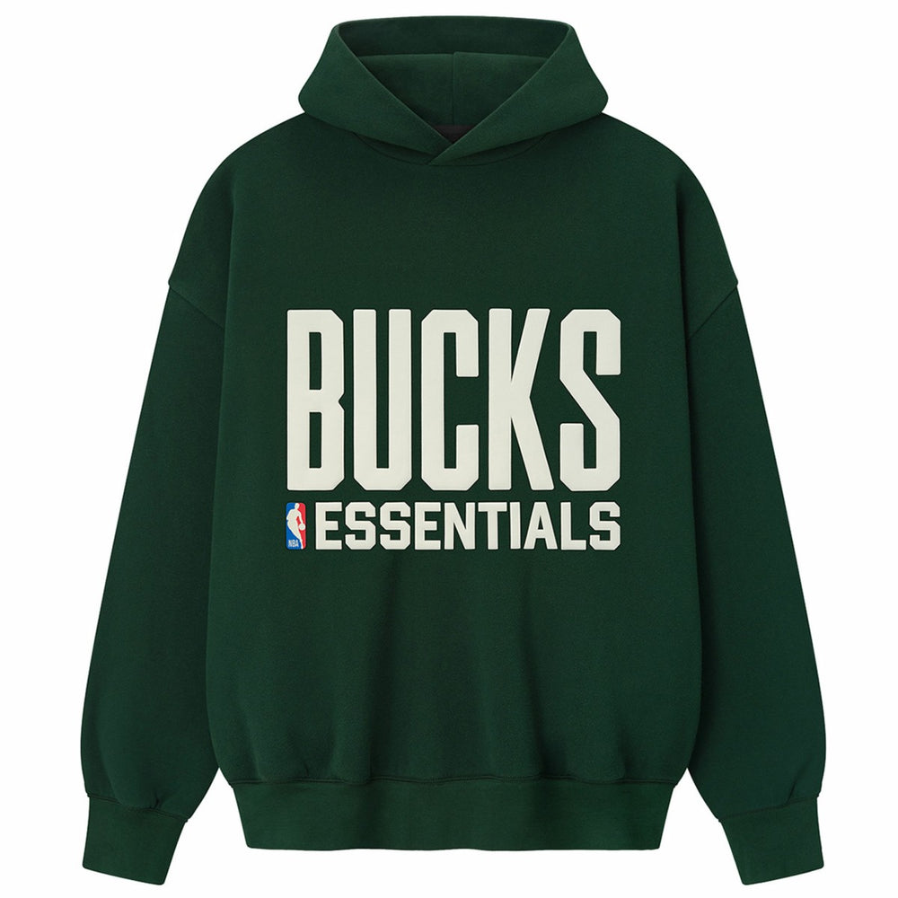 Milwaukee Bucks Fear of God x NBA Unisex Sport Hoodie Hunter Green