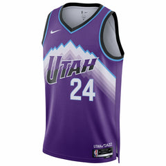 NBA Walker Kessler Utah Jazz Unisex Swingman Jersey - Icon Edition - Purple