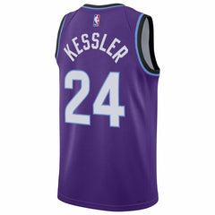 NBA Walker Kessler Utah Jazz Unisex Swingman Jersey - Icon Edition - Purple