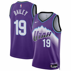 NBA Ace Bailey Utah Jazz Unisex Swingman Jersey - Icon Edition - Purple
