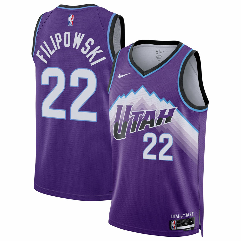 NBA Kyle Filipowski Utah Jazz Unisex Swingman Jersey - Icon Edition - Purple