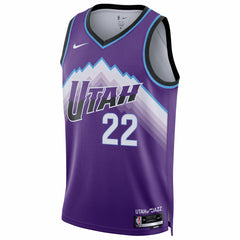 NBA Kyle Filipowski Utah Jazz Unisex Swingman Jersey - Icon Edition - Purple