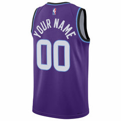 NBA Utah Jazz Unisex Swingman Custom Jersey - Icon Edition - Purple