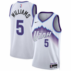 NBA Cody Williams Utah Jazz Unisex Swingman Jersey - Association Edition - White