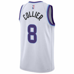 NBA Isaiah Collier Utah Jazz Unisex Swingman Jersey - Association Edition - White