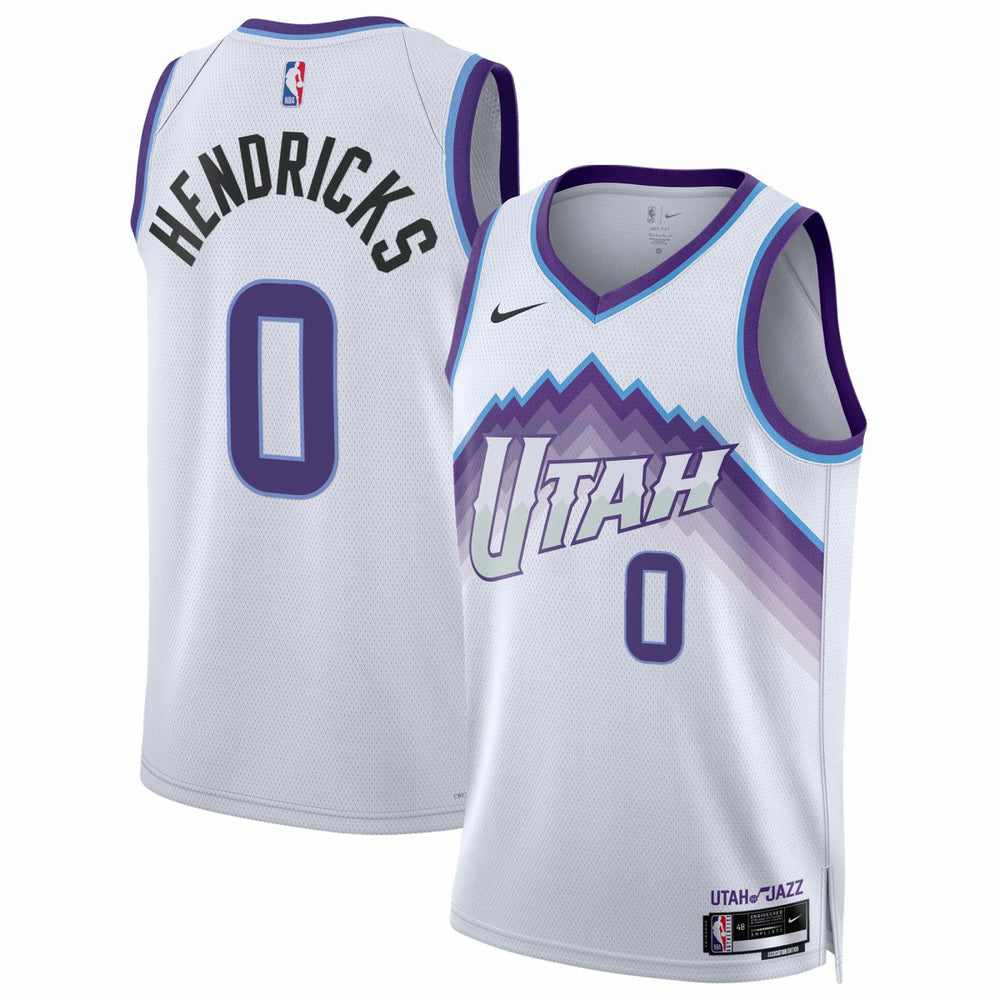 Taylor Hendricks Utah Jazz Unisex Swingman Jersey Association Edition White