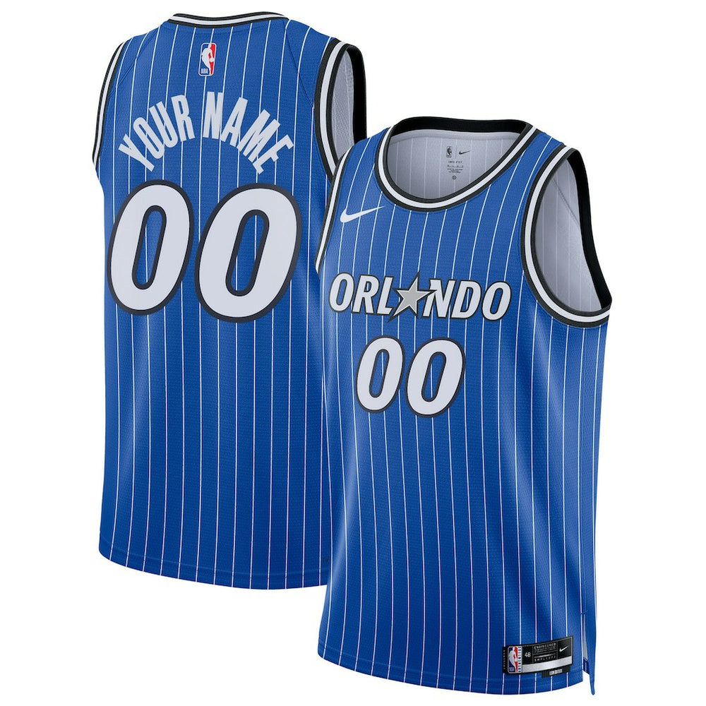 NBA Orlando Magic Unisex Swingman Custom Jersey - Icon Edition - Blue
